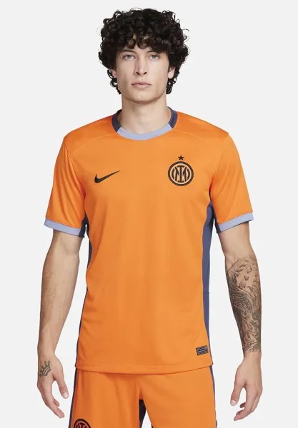 Спортивная футболка Inter Mailand Stadium Nike, цвет safety orange thunder blue ashen slate black