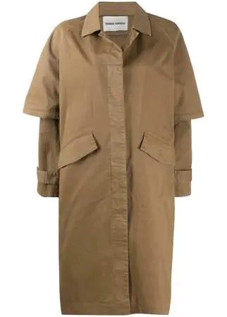 HENRIK VIBSKOV однобортное пальто с короткими рукавами