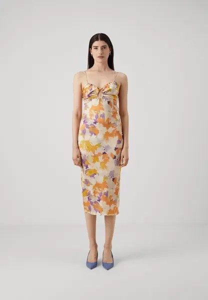 Коктейльное платье DRESS Patrizia Pepe, абрикос