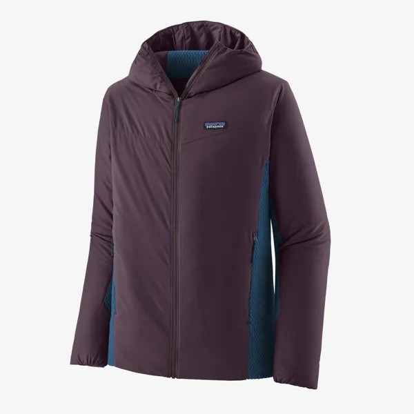 Мужская гибридная толстовка Nano-Air Light Patagonia, цвет Obsidian Plum