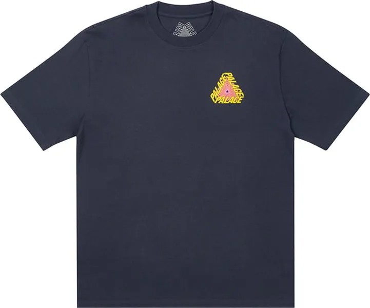 Футболка Palace P3 Bare Times T-Shirt 'Navy', синий