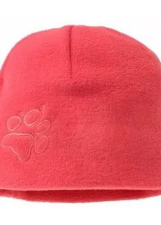 Шапка детская Jack Wolfskin KIDS FLEECE CAP, розовый, One Size