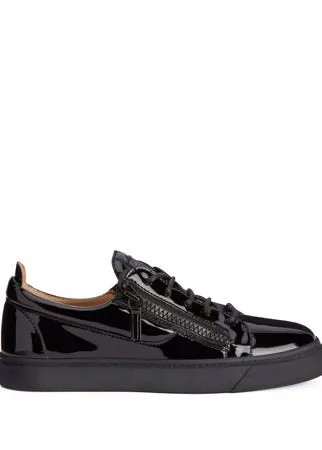 Giuseppe Zanotti лакированные кеды Frankie