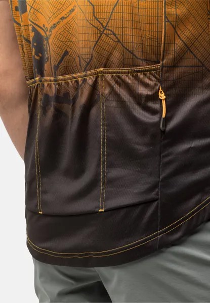 Велосипедная майка Morobbia Hz T M Jack Wolfskin, коричневый
