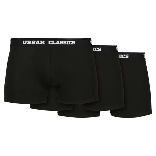 Боксеры Urban Classics Organic 3 шт, черный