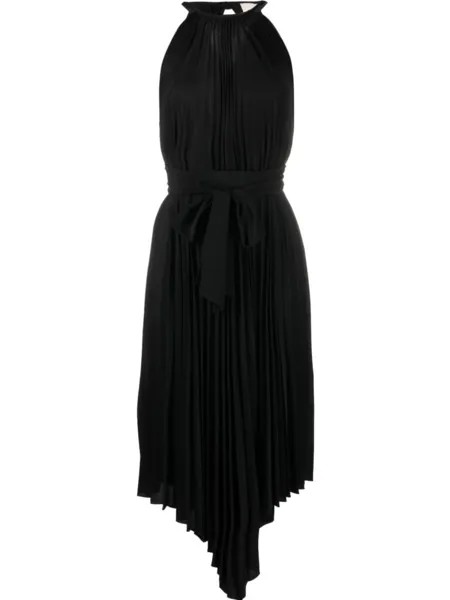 Alexandre Vauthier платье с асимметричной юбкой, черный