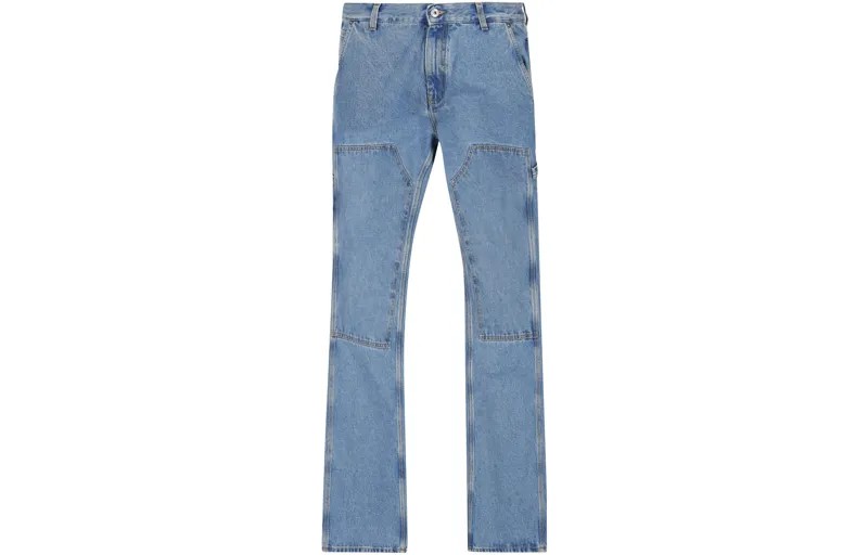 OFF-WHITE Мужские джинсы, цвет Blue