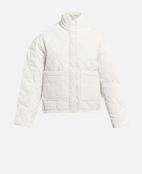 Зимняя куртка Abercrombie & Fitch, белый