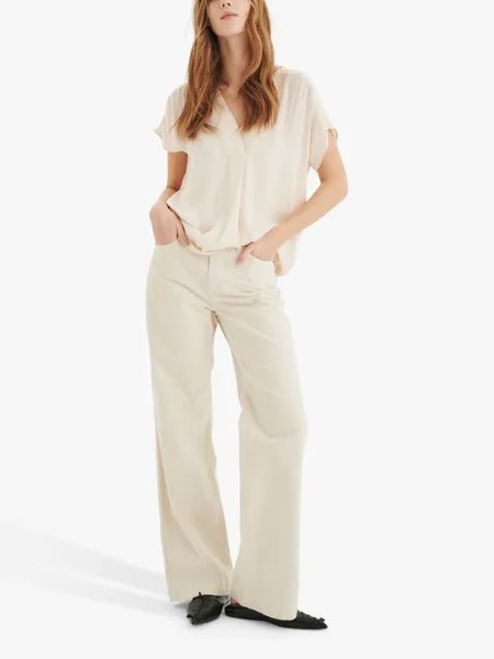 Топ Rinda с V-образным вырезом InWear, французская нуга