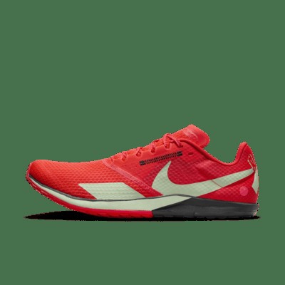 Кроссовки Nike Rival Waffle 6 Road and Cross-Country Racing Shoes, цвет Bright Crimson/Black/Vapor Green