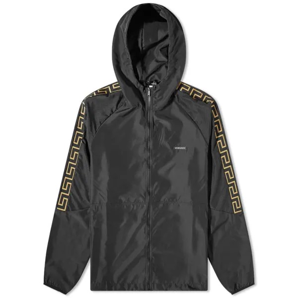 Спортивная куртка с капюшоном и капюшоном с логотипом Versace