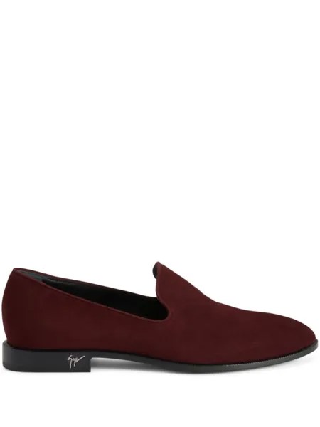 Giuseppe Zanotti лоферы Gatien, красный