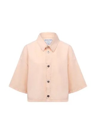 Хлопковая рубашка Bottega Veneta