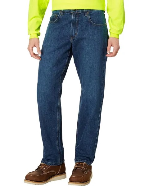 Джинсы Carhartt Relaxed Fit Five-Pocket Jeans, цвет Bay