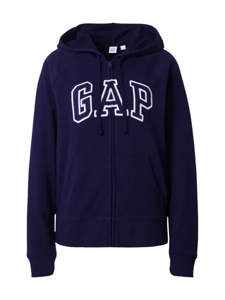 Худи на молнии Gap HERITAGE, темно-синий