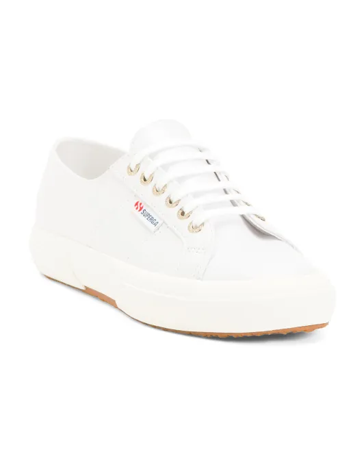 Кожаные кроссовки наппа Superga, белый
