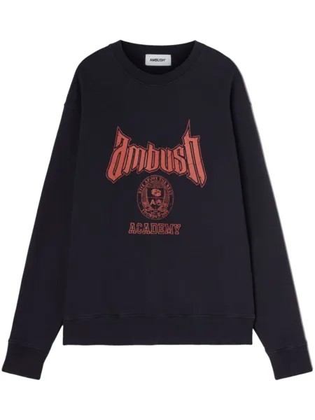 AMBUSH толстовка Ambush Academy из смесового хлопка, синий