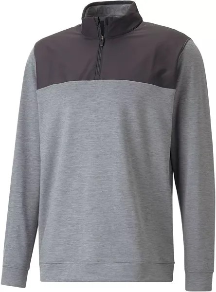Мужской пуловер для гольфа с молнией 1/4 Puma Cloudspun Colorblock