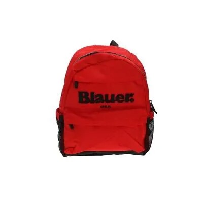 Рюкзак BLAUER S3SOUTH01/Bas Красный Унисекс С Макси Логотипом E2023