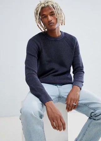 Лонгслив Calvin Klein-Темно-синий
