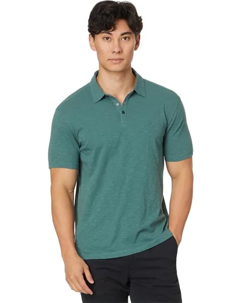 Поло John Varvatos Victor Polo K5787F24, цвет Deep Sea Green