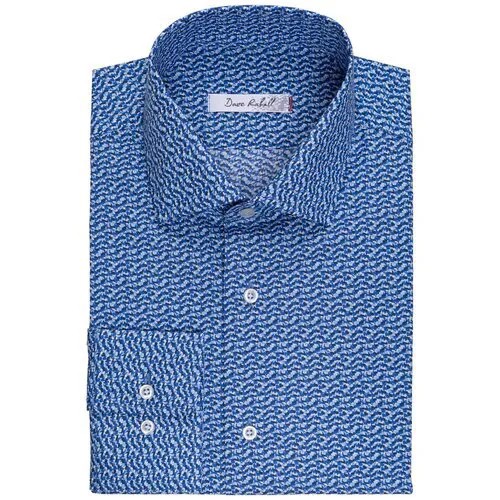 Рубашка Dave Raball, размер 42 176-182, синий