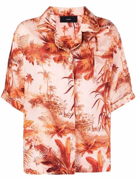Alanui рубашка Ho'okipa Toile De Jouy