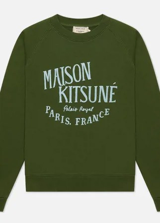 Женская толстовка Maison Kitsune Palais Royal Vintage, цвет зелёный, размер M