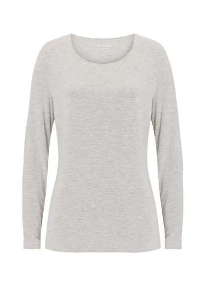 Базовая рубашка однотонных цветов BETTY & CO, цвет Light Silver Melange