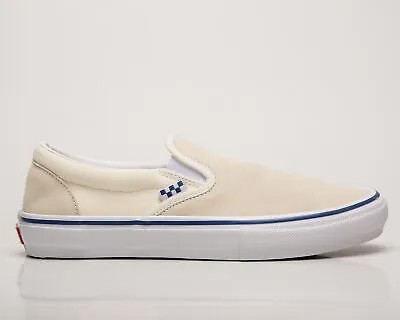 Мужские повседневные кроссовки Vans Skate Slip-On Off White Lifestyle Спортивная обувь