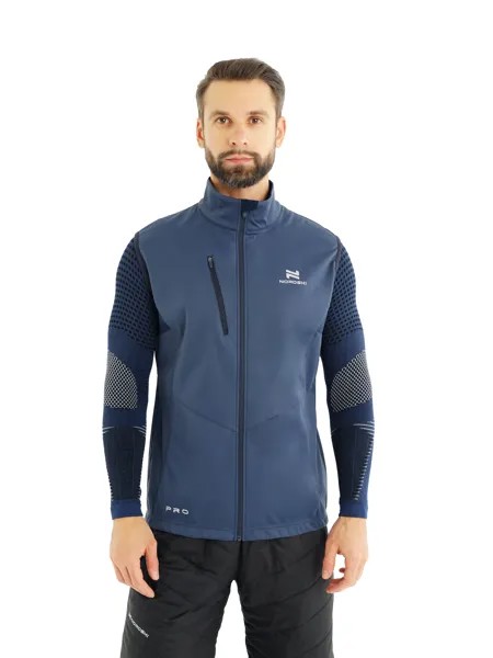 Спортивный жилет мужской NordSki Nsm545125 синий 2XL