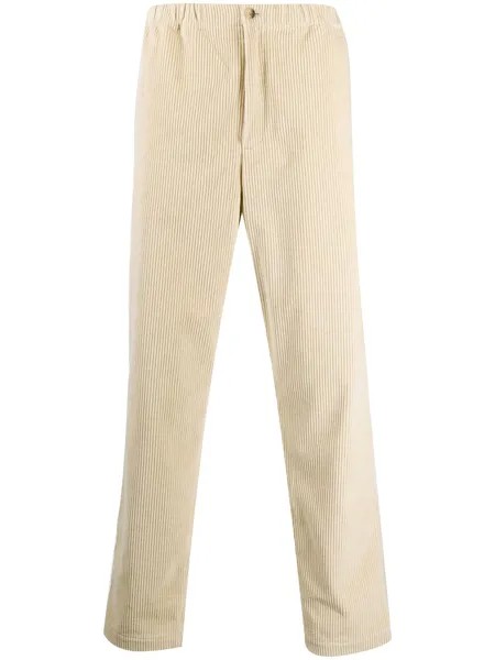 Kenzo вельветовые брюки прямого кроя