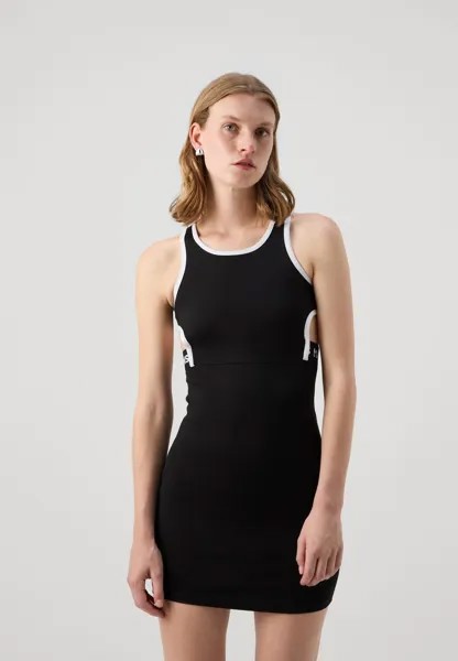 Платье свободного кроя LOGO TANK DRESS Karl Lagerfeld, черный