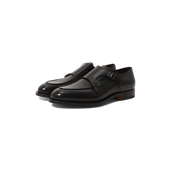 Кожаные монки Santoni