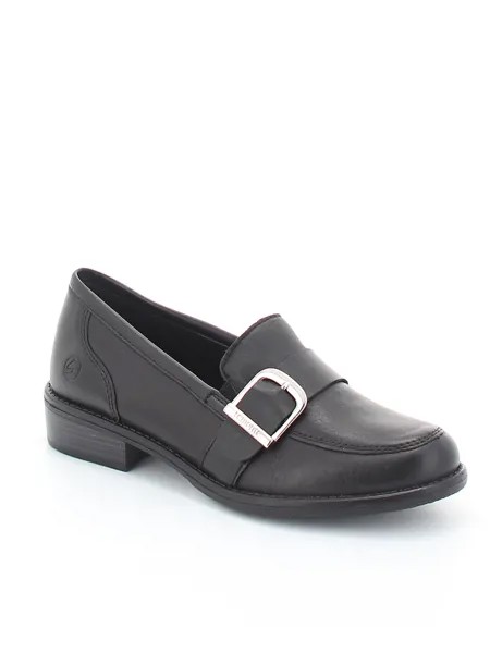 Туфли Remonte женские демисезонные, размер 38, цвет черный, артикул D0F00-00