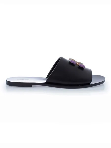 Сланцы женские OFF-WHITE OWIA203R20H710681000 черные 37 IT