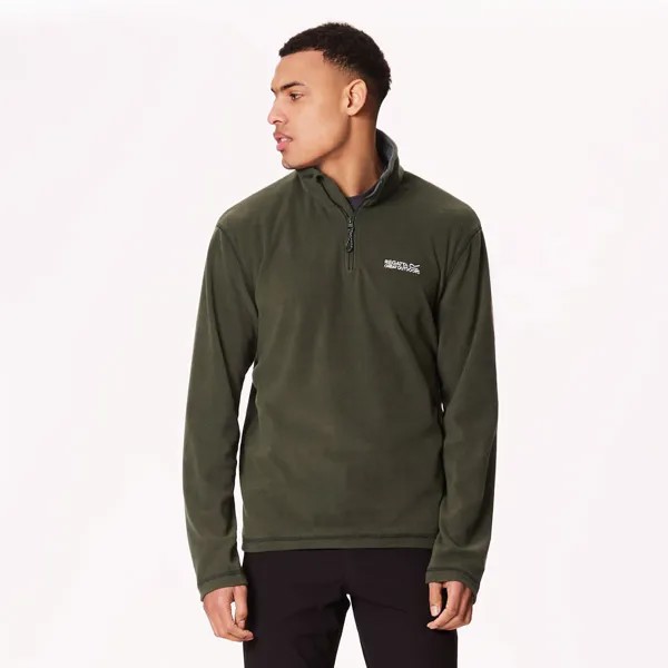 Спортивный топ Regatta Thompson Half Zip Fleece, зеленый