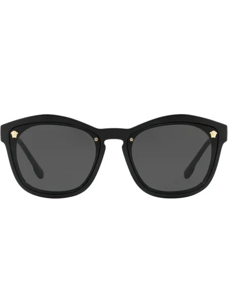 Versace Eyewear солнцезащитные очки в квадратной оправе