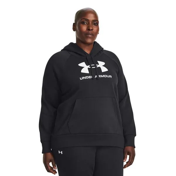 Худи Under Armour Rival Fleece Logo, черный
