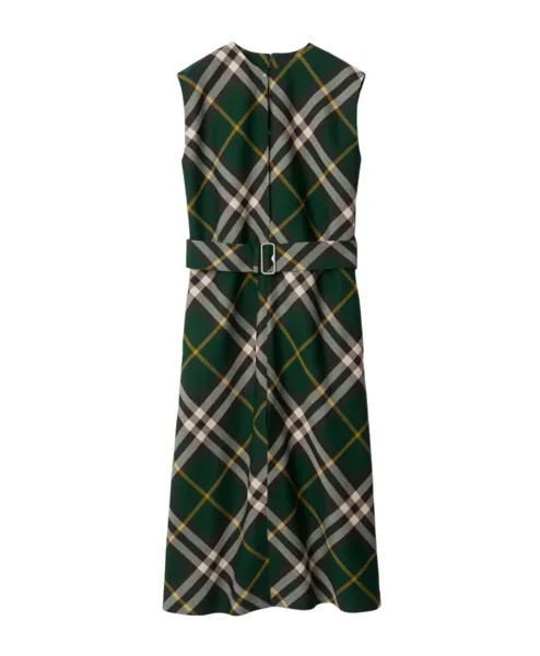 Платье Burberry, зеленый