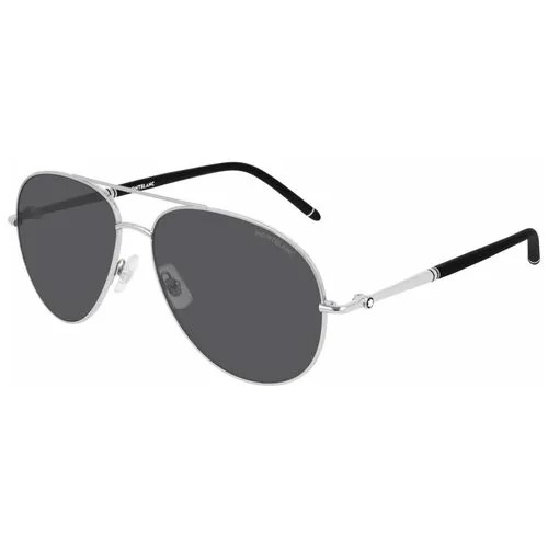 Солнцезащитные очки Montblanc, серебряный