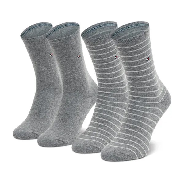 Носки Tommy Hilfiger, 2 шт, серый