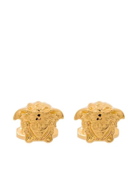 Versace запонки с декором Medusa