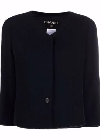 Chanel Pre-Owned укороченный жакет 1999-го года