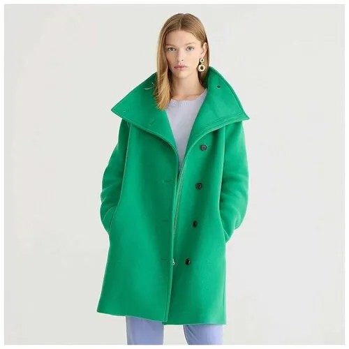 Пальто  J.Crew, размер M, зеленый