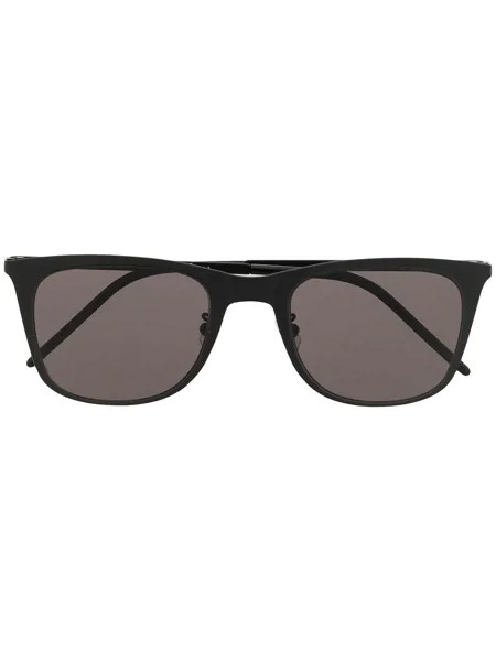 Saint Laurent Eyewear солнцезащитные очки трапециевидной формы