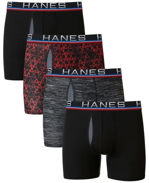 Мужской Алтимат 4шт. Спортивные боксеры Hanes