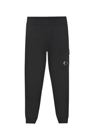 Черные спортивные брюки с накладным карманом CP Company детские