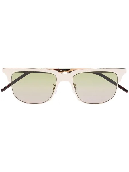 Saint Laurent Eyewear солнцезащитные очки SL420 в квадратной оправе