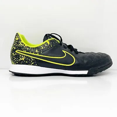 Черные футбольные бутсы Nike Boys Tiempo Genio 631529-007, размер 5 лет